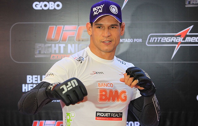 C. Mutante (foto) venceu o TUF Brasil 1 em 2012. Foto: Josh Hedges/UFC