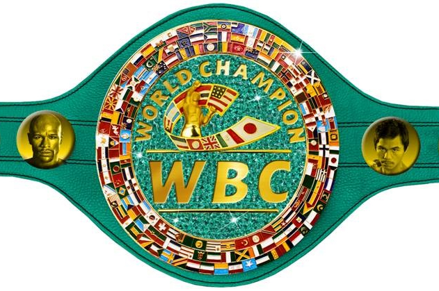 Cinturão milionário será dado ao vencedor de Pacquiao x Mayweather. Foto: Divulgação/WBC