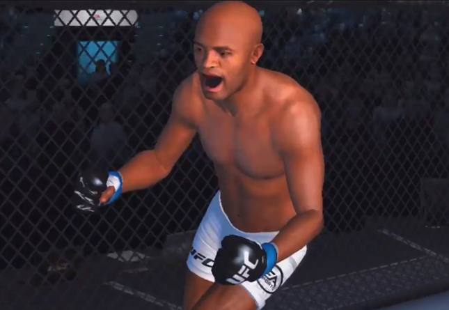Anderson (foto) é um dos destaques do EA Sports UFC para dispositivos móveis. Foto: Reprodução