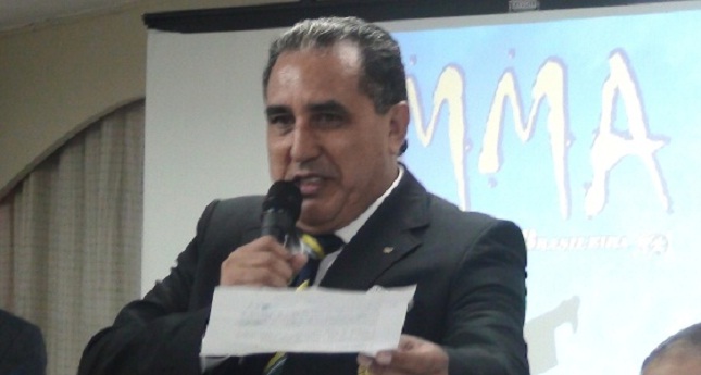 Elísio Macambira é presidente de uma das Confederações Brasileira de MMA.