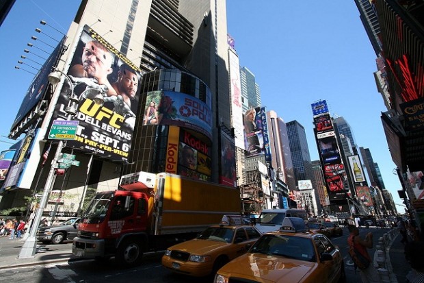 A cidade Nova York é o maior sonho de consumo do UFC. Foto: Reprodução