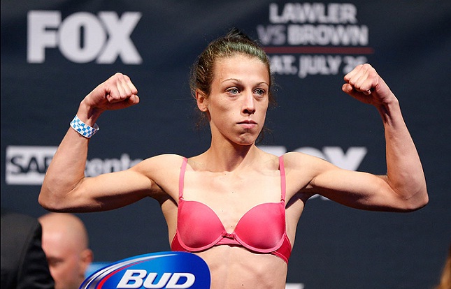 Joanna (foto) deve enfrentar compatriota no UFC 205. Foto: Josh Hedges/UFC