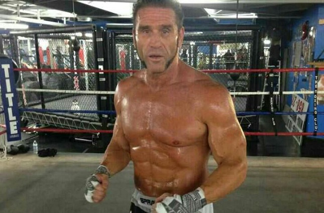 K. Shamrock: aparência do veterano não é de um atleta de 51 anos. Foto: Reprodução