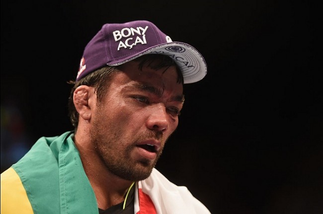Lyoto (foto): mesmo derrotado, brasileiro foi o mais bem pago do UFC FN 70. Foto: Josh Hedges/UFC