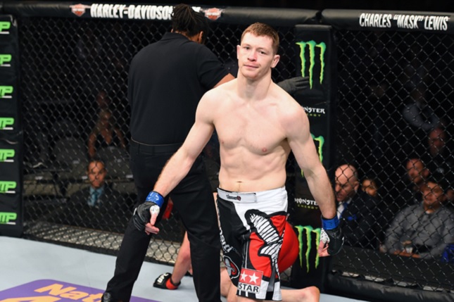 Sem McGregor, UFC Dublin terá Duffy (foto), último a derrotá-lo. Foto: Josh Hedges/UFC