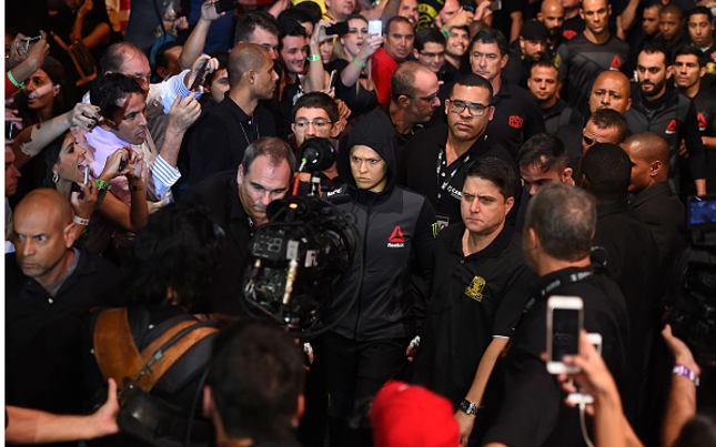 Ronda (foto) foi a maior estrela do UFC 190. Foto: Jeff Bottari/UFC