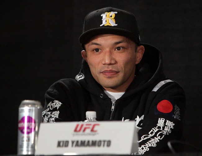 Yamamoto (foto) foi cortado do UFC Japão. Foto: Josh Hedges/Zuffa LLC
