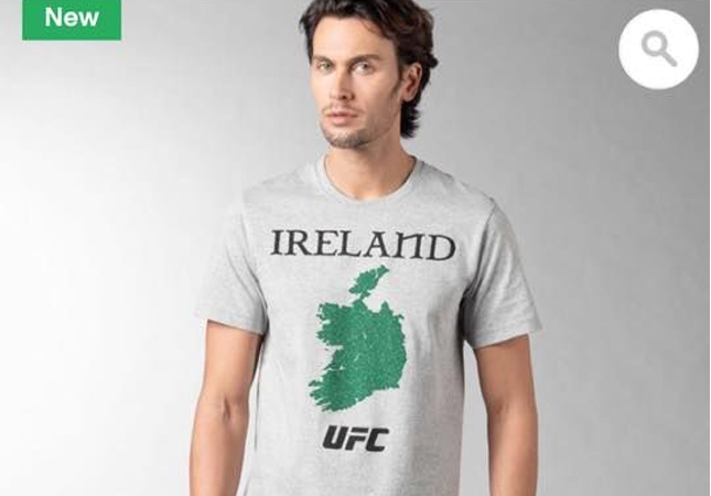 Reebok gerou polêmica com camisa que ignorou Irlanda do Norte. Foto: Reprodução/Reebok