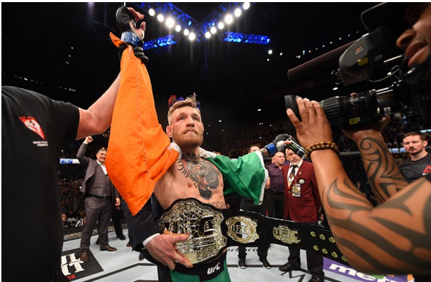 McGregor agora é o terceiro melhor lutador peso por peso do UFC. Foto: Divulgação