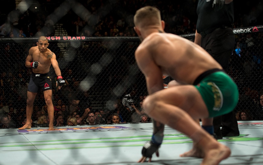 Aldo x McGregor 2 não vai acontecer imediatamente, segundo Dana. Foto: Josh Hedges/UFC
