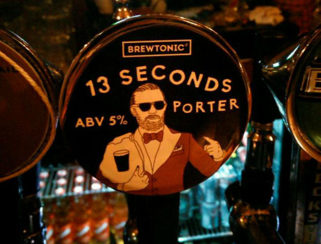 McGregor virou tema de cerveja na Irlanda. Foto: Reprodução