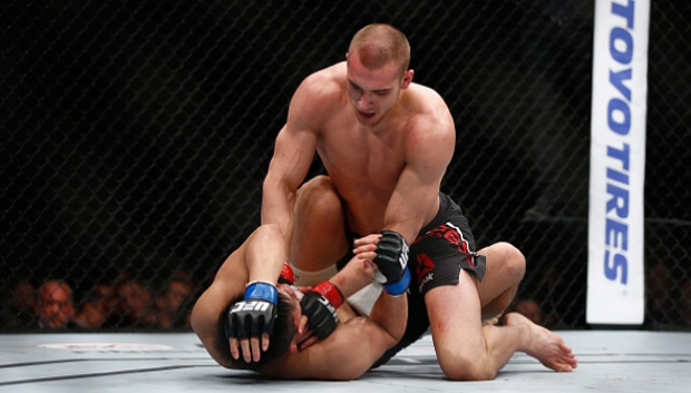 Breese se manteve invicto, mas sem empolgar. Foto: Christopher Lee/UFC