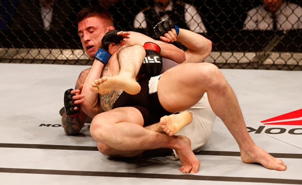 Parke teve dificuldades com o jogo de Khabilov. Foto: Dean Mouhtaropoulos/UFC