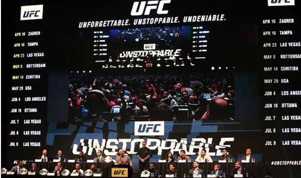Coletiva de imprensa será o primeiro evento oficial do UFC 198. Foto: Divulgação/UFC