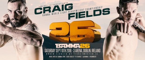 BAMMA 26 will now take place in September. Photo: Disclosure