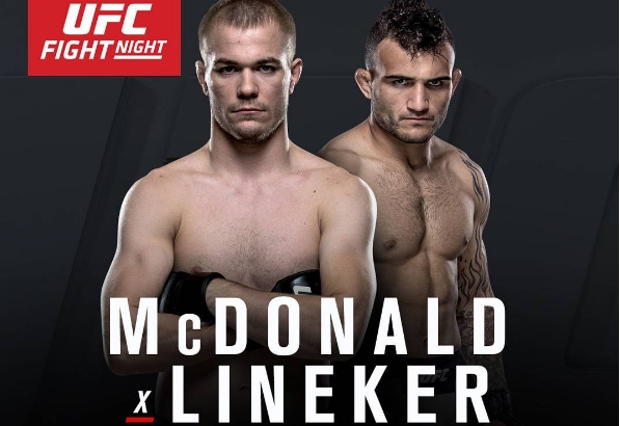 Lineker e McDonald será a luta co-principal da noite. Foto: Reprodução