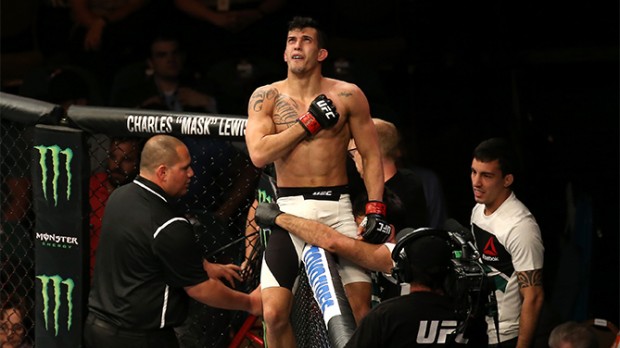 Sertanejo foi um dos destaques do card preliminar. Foto: Divulgação/UFC