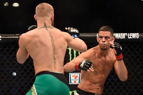 Diaz quer fazer terceiro duelo com McGregor. Foto: Divulgação/UFC