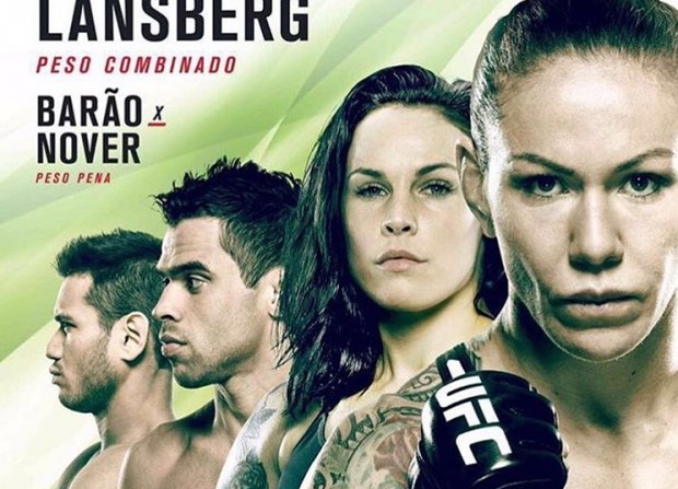 UFC Brasília é encabeçado por Cris Cyborg e Renan Barão. Foto: Divulgação