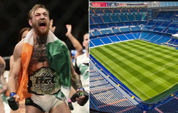 McGregor pode lutar no Bernabéu em 2017. Foto: Divulgação