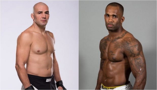 Glover (esq) e Manuwa (dir) vão se enfrentar no UFC 208, em janeiro. (Foto: Getty Images)
