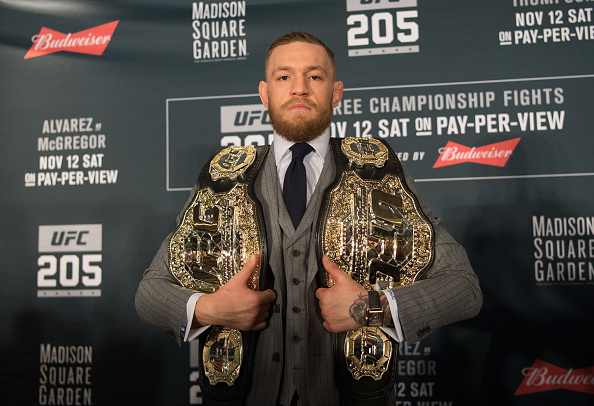 McGregor pode ser mais um lutador do UFC a tentar carreira de ator (Foto: Getty Images)