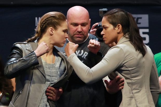 Ronda e Amanda lutarão no UFC 207 (Foto: Getty Images)