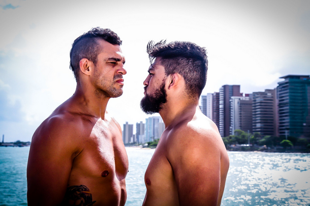 Belfort (esq) e Gastelum (dir) lutam em março (FOTO: Reprodução UFC Brasil)