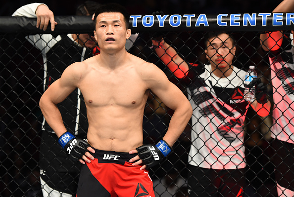Sul-coreano nocauteou Bermudez no UFC Houston. (Foto: Getty Images)
