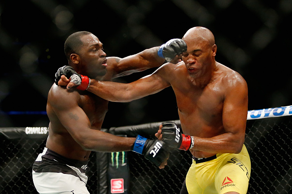 Brunson (esq) acredita que venceu Anderson (dir) no UFC 208. (Foto: Getty Images) 