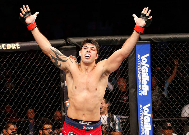 Viscardi disse ser inocente após ser flagrado pela USADA Foto: Divulgação/UFC)