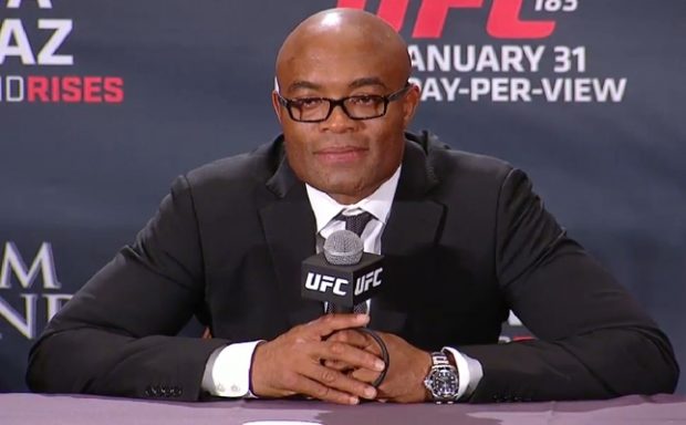 Anderson disse que não vai lutar no UFC Rio, dia 3 de junho (Foto: Reprodução/Youtube) 