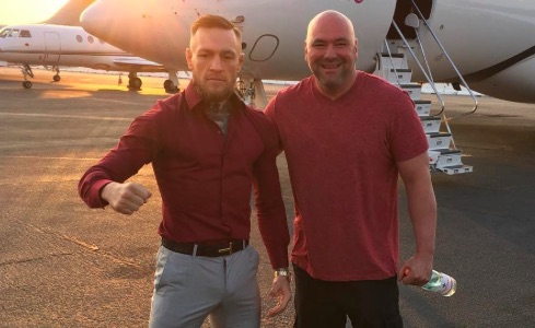 Dana admitiu que McGregor pode não voltar ao UFC (Foto: Reprodução/Instagram DanaWhite)