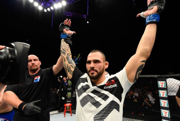 Ponzinibbio received a bonus of US$50 for the victory (Photo: Reproduction/Twitter UFCBrasil)