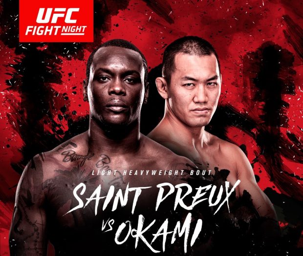 Y. Okami (dir) volta contra OSP (esq) Foto: Reprodução Twitter UFC