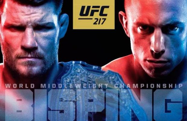 Poster destaca confronto entre Bisping e GSP (Foto: Reprodução/Divulgação UFC)