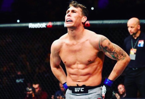 Till nocauteou Cerrone no UFC Polônia (Foto:Reprodução/Instagram DarrenTill)