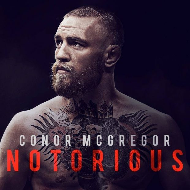 Pôster oficial do filme de McGregor (Foto: Reprodução Facebook Conor McGregor: Notorious)