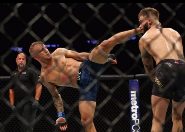 Dillashaw (left) ended up with C. Garbrandt (right) (Photo: Reproduction Instagram ufc_brasil)