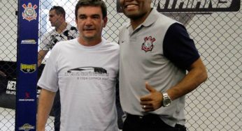 Anderson Silva inaugura academia com seu nome em parceria com o Corinthians