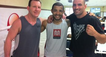 Foto: José Aldo treina com Gray Maynard para o UFC 156