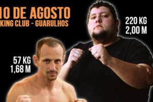 Novo evento de Guarulhos traz de volta ao MMA as batalhas 'Davi x Golias'