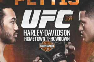 Divulgado o pôster do UFC 164 com Henderson e Pettis