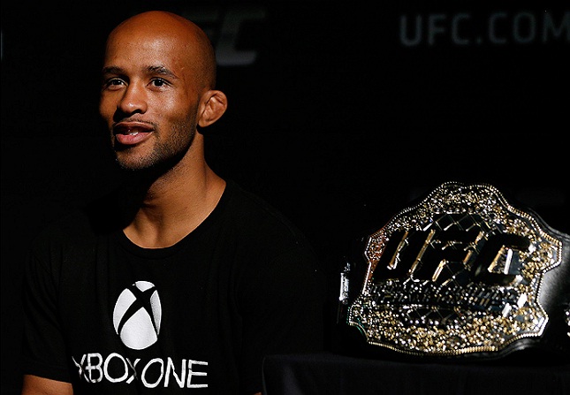 D. Johnson (foto) é o único campeão dos moscas na história do UFC. Foto: Josh Hedges/UFC