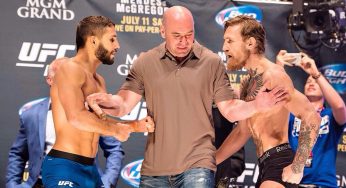 Sem Aldo, UFC 189 resolverá diferenças entre McGregor e Mendes