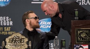UFC quer metade da bolsa de McGregor em luta com Mayweather