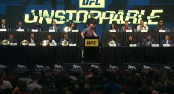UFC oficializa seis disputas de cinturão em ‘show de provocações’