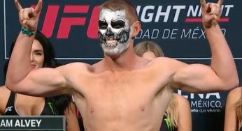 UFC México: Lutador ‘caveira’ rouba a cena em pesagem com falhas de brasileiros