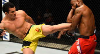 Bodão supera pressão da torcida e bate Darren Stewart no UFC Londres