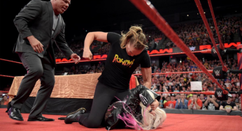 Vídeo: Ronda Rousey enlouquece no WWE Raw e ataca Kurt Angle e Alexa Bliss